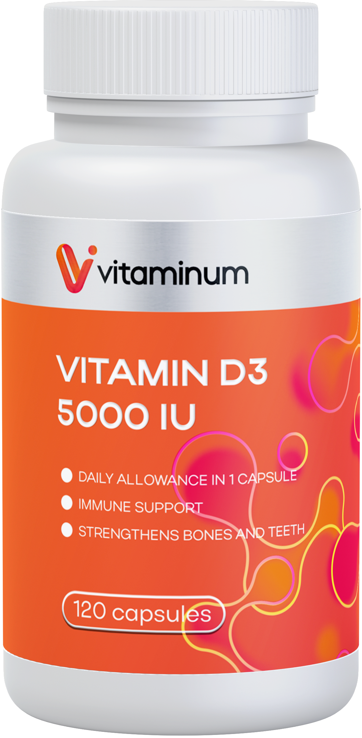  Vitaminum ВИТАМИН Д3 (5000 МЕ) 120 капсул 260 мг  в Ялте
